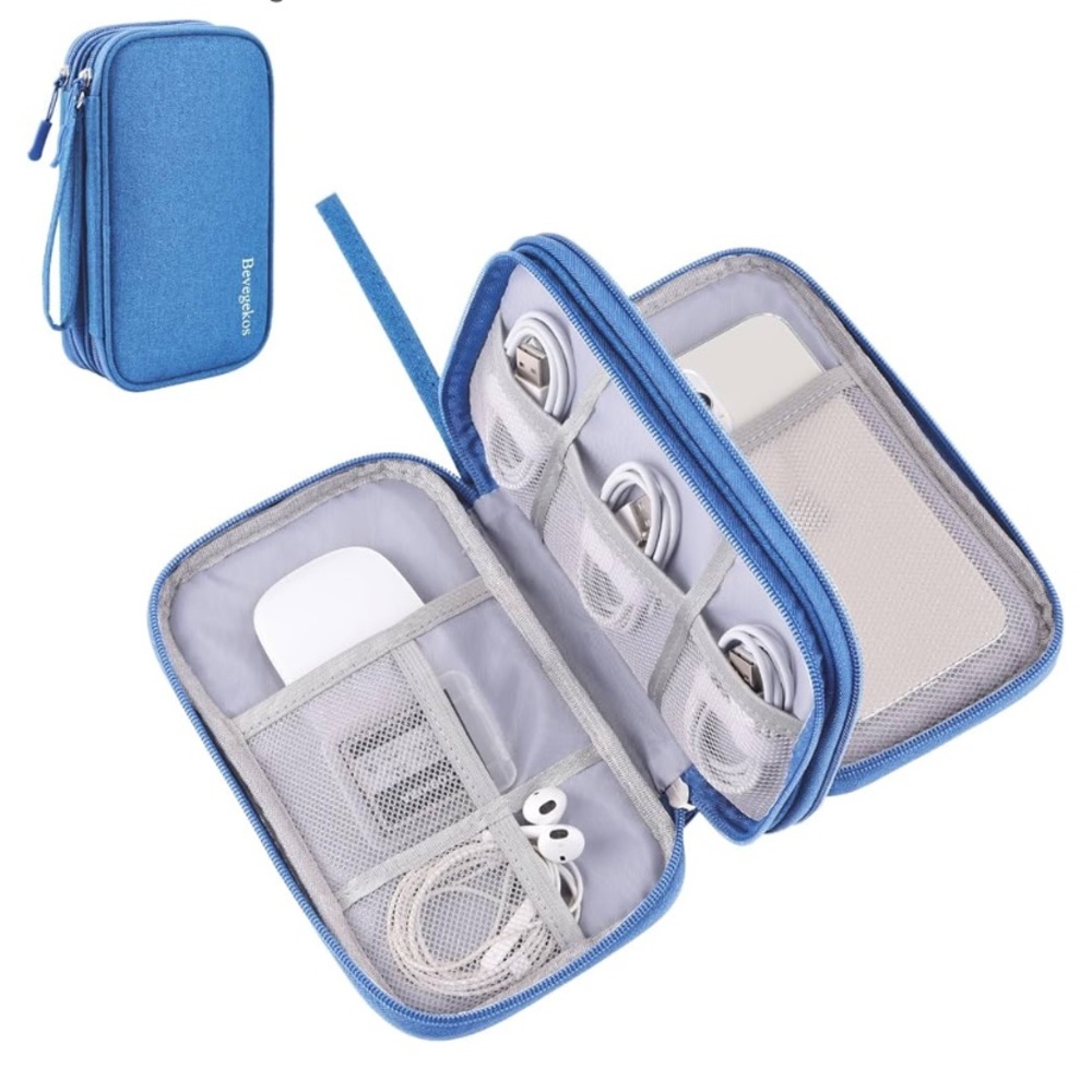 Electronics organizer case